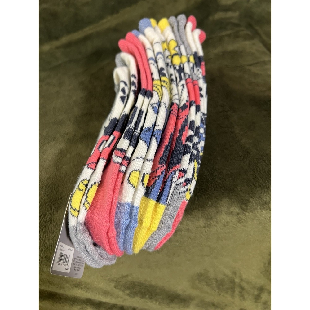New With Tags Disney Mickey, Goofy and Donald Women's Socks (6 Pairs) (1897)